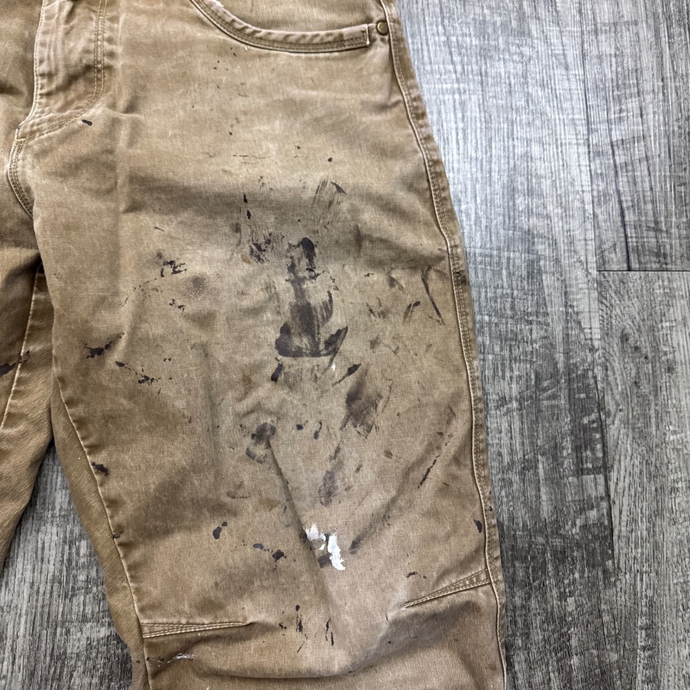 Kuhl Rydr Paint Splatter Distressed Work Hiking Pants Sz 32x29 - Picture 7 of 15